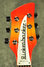 Rickenbacker 620/6 , Amber Fireglo: Headstock