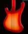 Aug 2016 Rickenbacker 4003/4 , Fireglo: Body - Rear