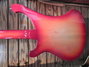 Aug 2015 Rickenbacker 4003/4 , Fireglo: Body - Rear