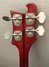 Rickenbacker 4001/4 , Burgundy: Headstock - Rear