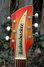 Jul 1961 Rickenbacker 460/6 , Fireglo: Headstock