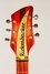 Rickenbacker 360/6 Capri, Fireglo: Headstock