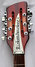 Rickenbacker 360/12 , Fireglo: Headstock