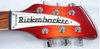 Rickenbacker 620/6 , Fireglo: Headstock