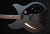 Rickenbacker 360/6 Noir, Matte Black: Body - Front