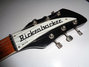 Rickenbacker 360/6 , Black: Headstock