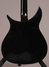 Sep 1989 Rickenbacker 325/6 V63, Jetglo: Body - Rear