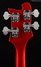 Rickenbacker 4003/4 S, Ruby: Headstock - Rear