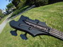 Rickenbacker 4003/4 Noir, Matte Black: Headstock