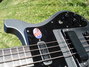 Rickenbacker 4003/4 Noir, Matte Black: Close up - Free2