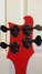 Rickenbacker 4003/4 BH BT, Red: Headstock - Rear