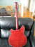 Rickenbacker 360/6 , Burgundy: Full Instrument - Rear