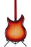 Jul 2011 Rickenbacker 381/6 V69, Fireglo: Body - Rear