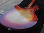 Dec 1966 Rickenbacker 330/6 Mod, Fireglo: Body - Rear