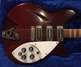 Rickenbacker 370/6 , Burgundy: Body - Front