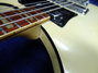 Rickenbacker 4001/4 Mod, White: Neck - Front