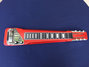 Rickenbacker 100/6 LapSteel, Red: Full Instrument - Front