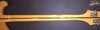Rickenbacker 4001/4 BT, Mapleglo: Neck - Rear
