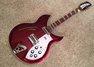 Rickenbacker 381/6 V69, Ruby: Full Instrument - Front