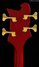 Rickenbacker 4004/4 Cii, Ruby: Headstock - Rear