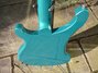 Jan 2002 Rickenbacker 4003/5 S, Turquoise: Body - Rear