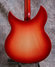 Aug 2015 Rickenbacker 330/12 , Fireglo: Body - Rear