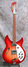 Rickenbacker 330/12 , Fireglo: Full Instrument - Front