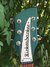 Rickenbacker 360/6 , Turquoise: Headstock