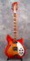 Rickenbacker 360/6 Bound Headstock, Fireglo: Full Instrument - Front