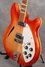 Rickenbacker 360/6 Bound Headstock, Fireglo: Close up - Free2