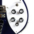 Rickenbacker 620/6 , Midnightblue: Close up - Free2