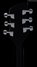 Rickenbacker 360/6 , Jetglo: Headstock - Rear