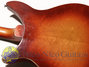 Apr 1964 Rickenbacker 1996/6 RoMo, Fireglo: Body - Rear