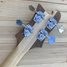 Rickenbacker 4003/4 , Natural Walnut: Headstock - Rear
