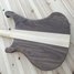 Sep 2015 Rickenbacker 4003/4 , Natural Walnut: Body - Rear