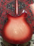 Aug 1995 Rickenbacker 330/6 , Fireglo: Body - Rear