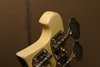 Rickenbacker 4001/4 BT, White: Headstock - Rear