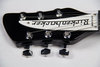 Rickenbacker 360/6 , Jetglo: Headstock