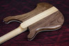 Aug 2016 Rickenbacker 4003/4 , Natural Walnut: Body - Rear