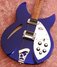 Rickenbacker 330/6 , Midnightblue: Body - Front