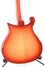 Rickenbacker 660/6 , Fireglo: Body - Rear