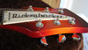Rickenbacker 620/6 , Fireglo: Headstock