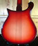 Rickenbacker 620/6 , Fireglo: Body - Rear