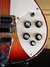 Rickenbacker 620/6 , Fireglo: Close up - Free2
