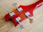Rickenbacker 4001/4 Mod, Fireglo: Headstock - Rear