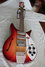 Rickenbacker 1996/6 f hole, Fireglo: Headstock