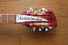Rickenbacker 360/12 , Fireglo: Headstock
