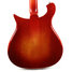 Dec 1973 Rickenbacker 450/12 Mod, Fireglo: Body - Rear