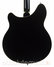 Mar 1991 Rickenbacker 360/6 , Jetglo: Body - Rear