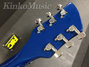 Rickenbacker 620/6 , Midnightblue: Headstock - Rear